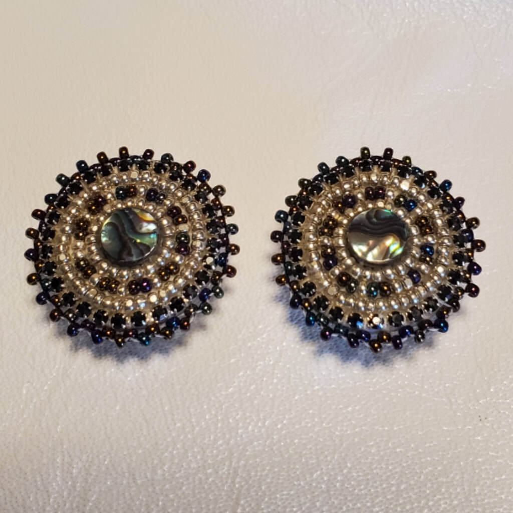Lumbee beaded earrings deals