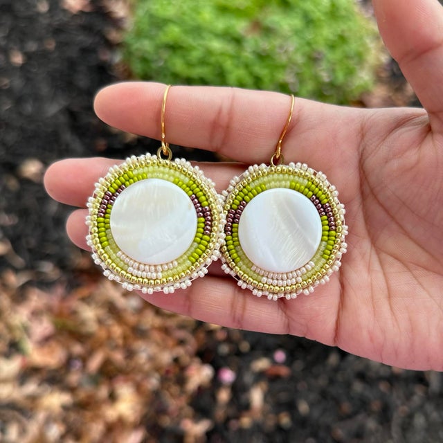 Lumbee on sale beaded earrings