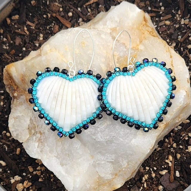 Lumbee beaded hotsell earrings