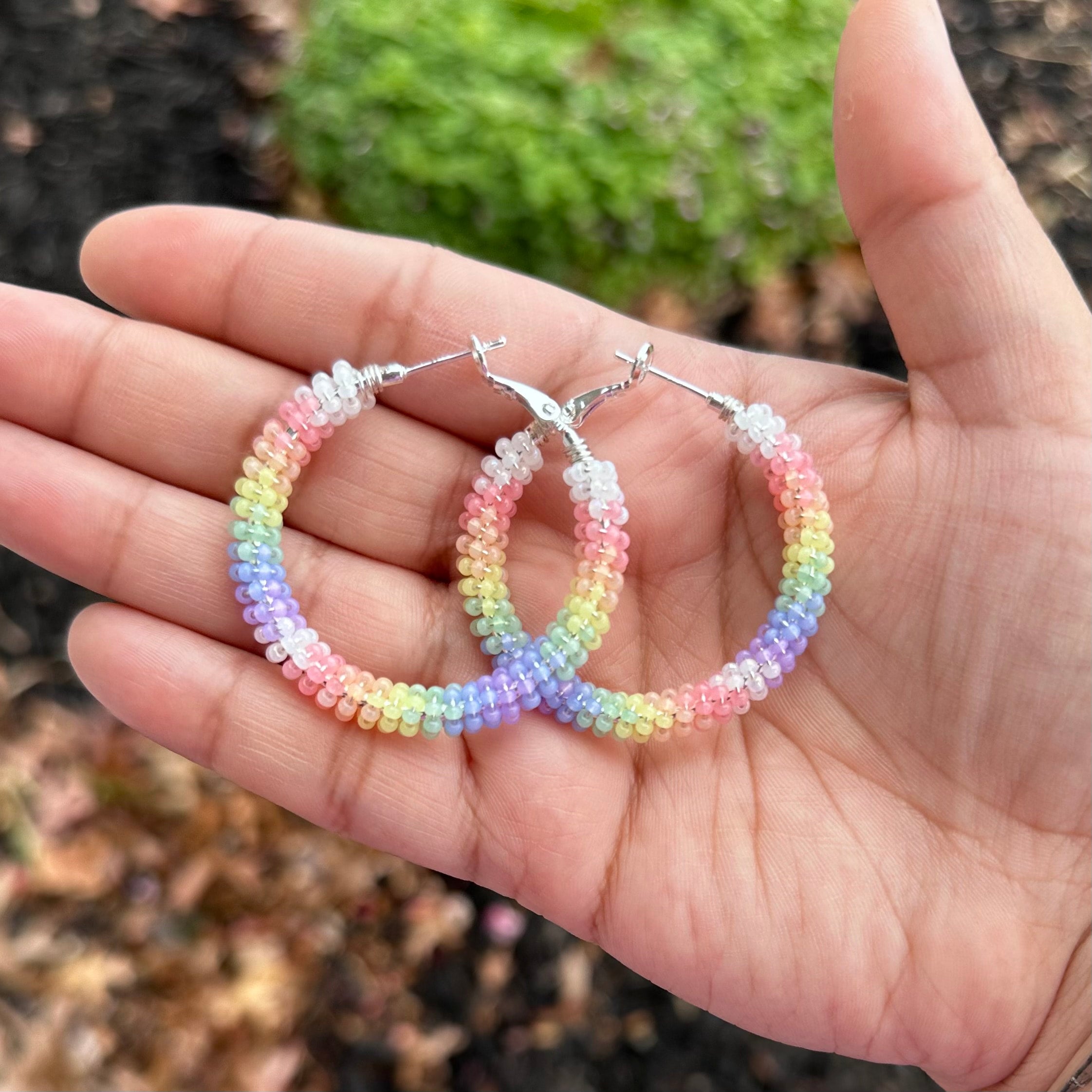 Lumbee beaded earrings hotsell